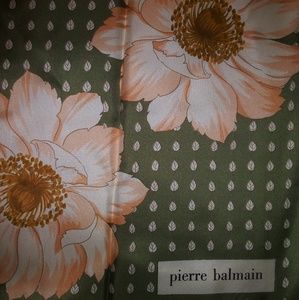 Pierre Balmain Vintage Floral Scarf
